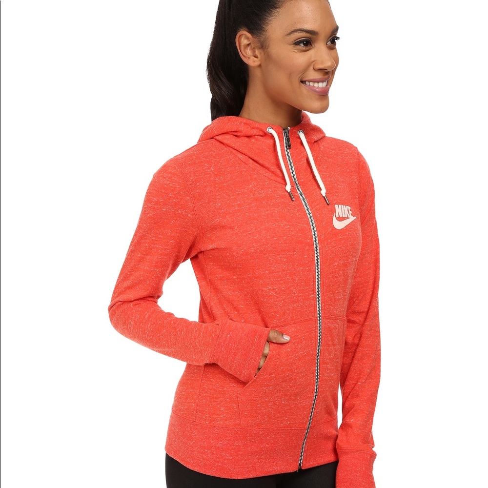 NWT Nike Women’s ZipUp Hoodie - SZ Med Salmon Pink